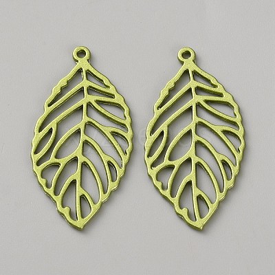 Spray Painted Alloy Pendants FIND-WH0365-088A-1