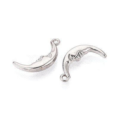 304 Stainless Steel Pendants STAS-N114-37P-1