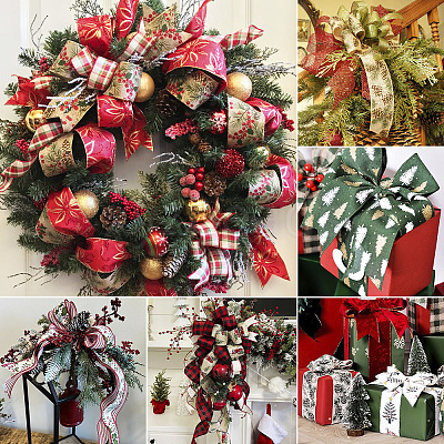 10 Yards 2 Colors Christmas Theme Jute Cord OCOR-TA0002-09A-1