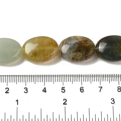 Natural Xiuyan Jade Beads Strands G-B078-F03-02-1