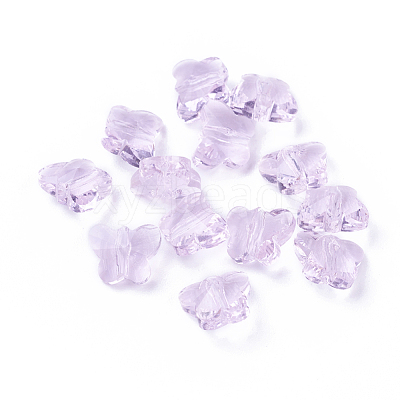 Transparent Glass Pendants X-GLAA-P037-02B-M-1