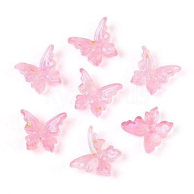 Baking Paint Glass Beads DGLA-T004-04C-1