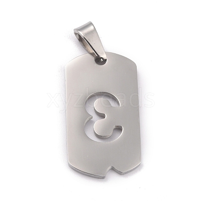 Non-Tarnish 304 Stainless Steel Pendants STAS-O127-B03-1