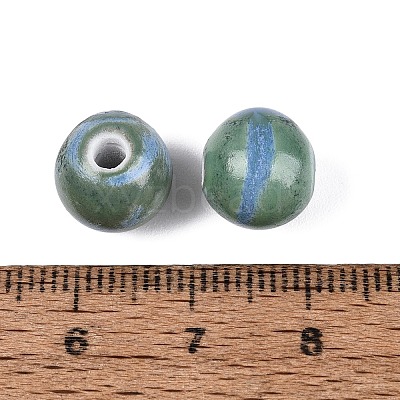 Vintage Handmade Porcelain Beads PORC-Q006-13A-21-1