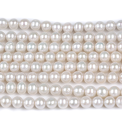Natural Cultured Freshwater Pearl Beads Strands PEAR-R063-20-01A-1