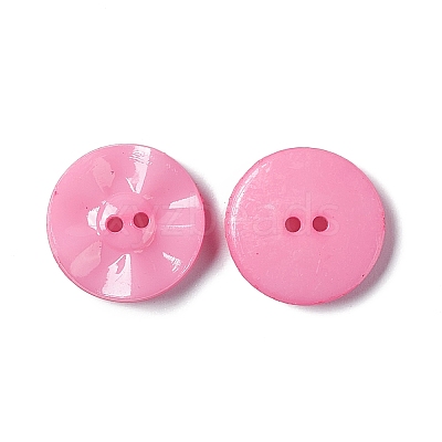 Acrylic Sewing Buttons BUTT-E073-C-08-1