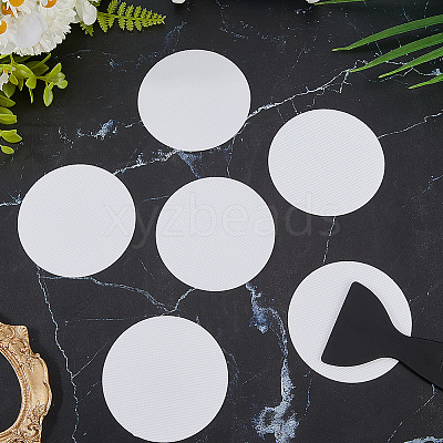 Flat Round PEVA Bathtub Non-Slip Stickers AJEW-CN0003-85B-1