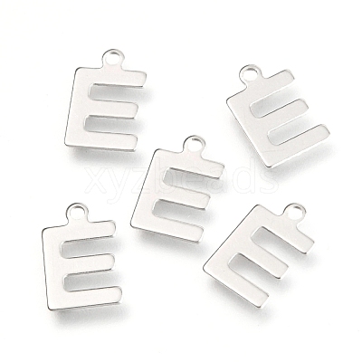 Non-Tarnish 201 Stainless Steel Charms STAS-C021-06P-E-1
