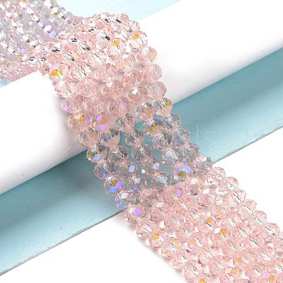 Electroplate Glass Beads Strands EGLA-A034-T3mm-L18-1