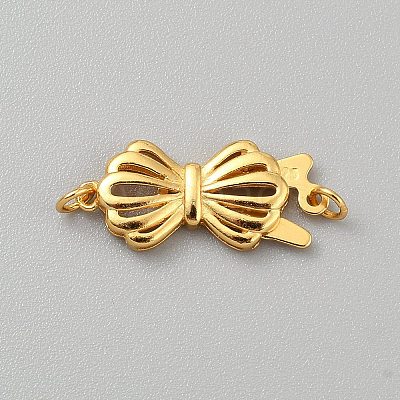 925 Sterling Silver Box Clasps STER-WH0004-062G-1