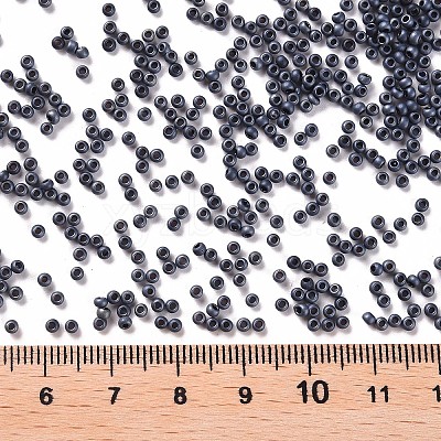 12/0 Grade A Round Glass Seed Beads SEED-Q008-M607-1