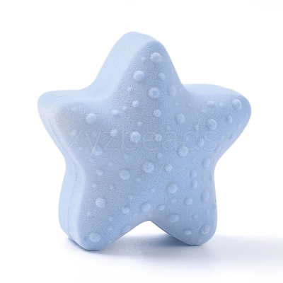 Starfish Shape Velvet Jewelry Boxes X-VBOX-L002-D02-1
