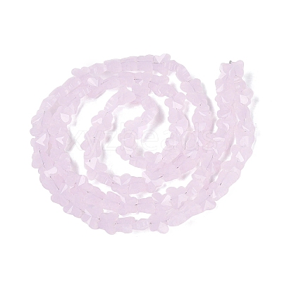 Imitation Jade Glass Beads Strands GLAA-Q118-01A-A04-1