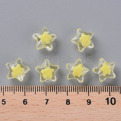 Transparent Acrylic Beads TACR-S152-01A-SS2105-1
