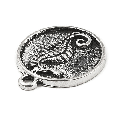 DIY Alloy Pendants PALLOY-D017-01B-AS-1