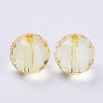 Transparent Acrylic Beads TACR-Q254-20mm-V-1
