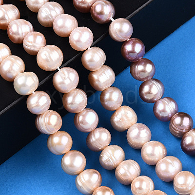 Natural Cultured Freshwater Pearl Beads Strands PEAR-N013-07M-1