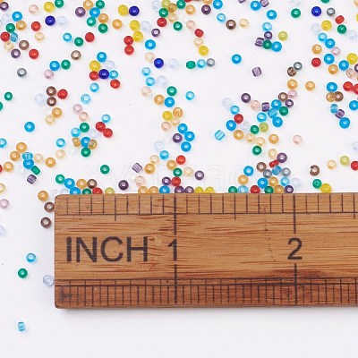 12/0 Grade A Round Glass Seed Beads SEED-Q006-FM-1