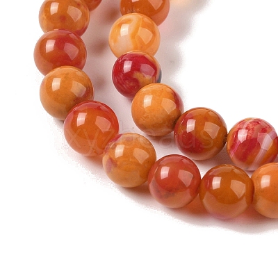 Natural Agate Bead Strands G-C116-B01-03-1