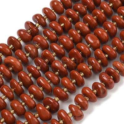 Natural Red Jaseper Beads Strands G-RM250109-A9-1