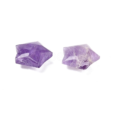 Natural Amethyst Charms G-H241-04D-1