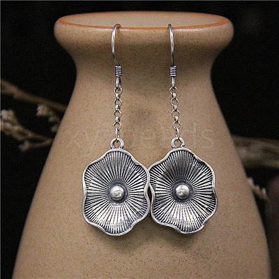 Alloy Dangle Earrings for Women WGCC49C-01-1