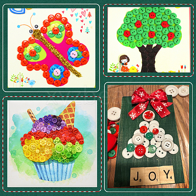 Resin Buttons DIY-SP0007-79-1