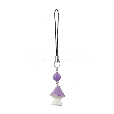 Opaque Resin Pendant Decorations HJEW-JM01712-01-1