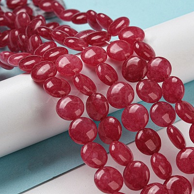 Natural White Jade Beads Strands G-M420-F01-02-1