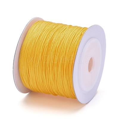 Nylon Braided Cord for Woven Jewelry Making Macrame Craft NWIR-D055-0.6mm-05-1
