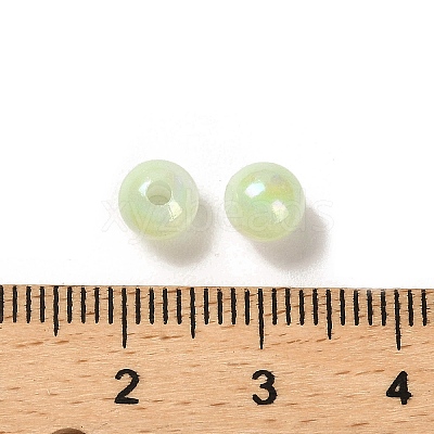 Opaque Acrylic Beads OACR-Z016-01B-04-1