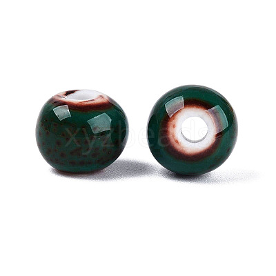 Vintage Handmade Porcelain Beads PORC-Q006-13A-20-1