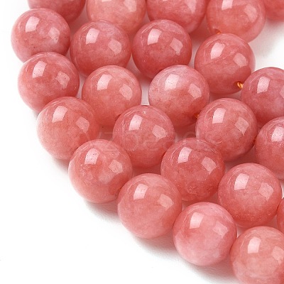 Dyed Natural Malaysia Jade Beads Strands G-G021-02C-22-1