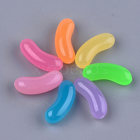 Translucent Resin Beads X-CRES-T011-39-1