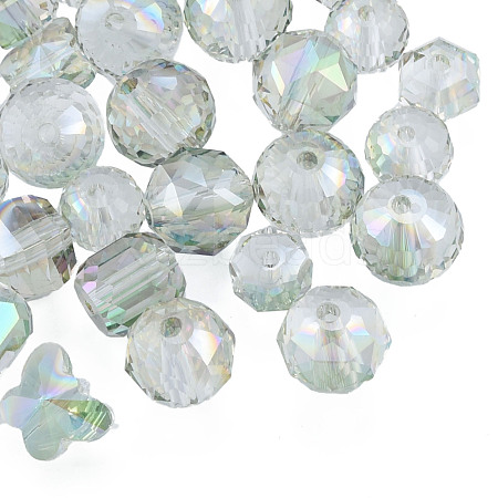 Transparent Glass Beads EGLA-N002-49-B07-1