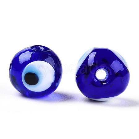 Handmade Lampwork Beads LAMP-T021-06A-1