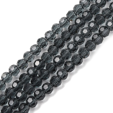 Imitation Austrian Crystal Bead Strands G-M181-4mm-20A-1-1
