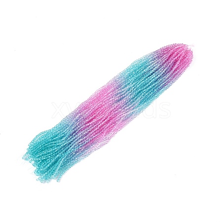 Gradient Color Baking Painted Glass Bead Strands X1-DGLA-A039-T2mm-A05-1