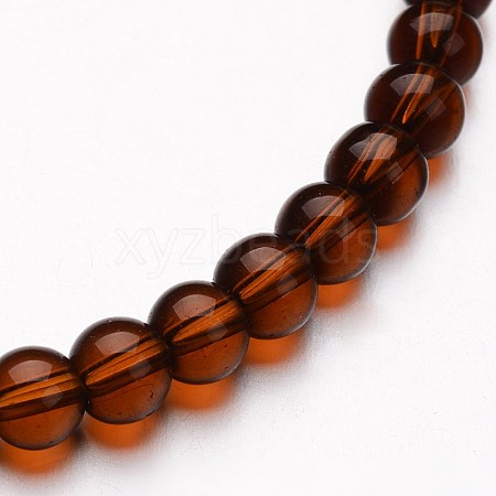 Glass Round Bead Strands X-GLAA-I028-8mm-14-1