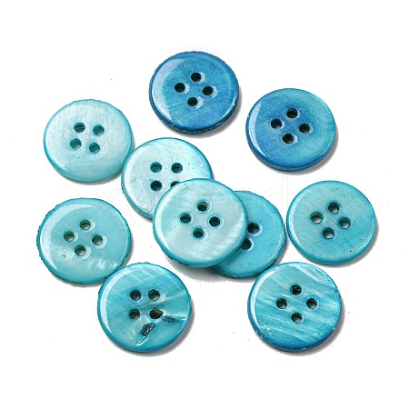 Freshwater Shell Buttons SHEL-C005-02B-1