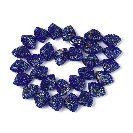 Handmade Lampwork Beads Strands LAMP-T026-03B-1