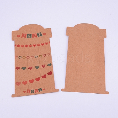 Hair Clip Display Cards DIY-WH0167-86A-1