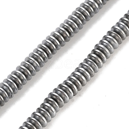 Electroplated Synthetic Non-magnetic Hematite Beads Strands G-P545-A01-01B-1