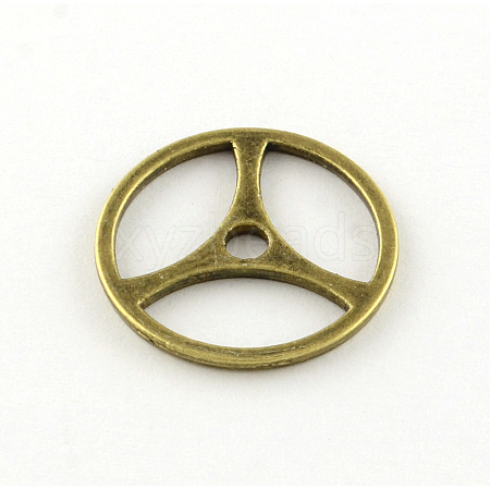 Tibetan Style Alloy Pendants TIBE-Q050-93AB-LF-1