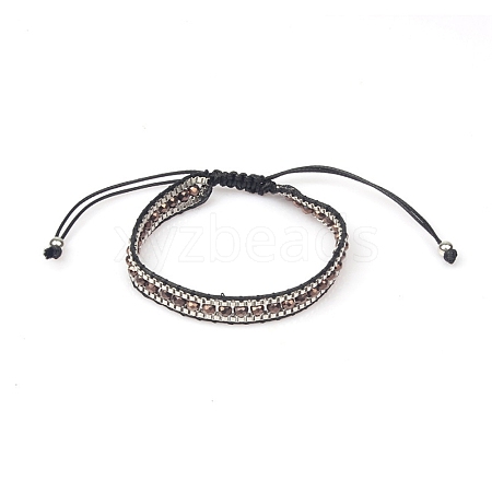 Polyster Braided Bead Bracelets PW23071081581-1