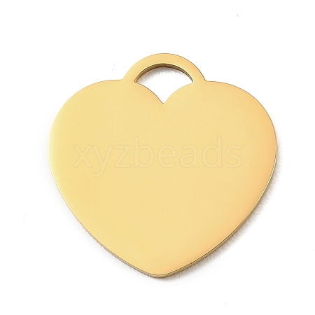 Valentine's Day 304 Stainless Steel Pendants SA-E001-13G-1