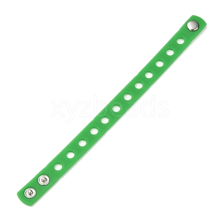 Unisex Silicone Cord Bracelets BJEW-M204-01E-1