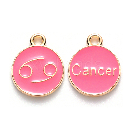 Alloy Enamel Pendants LS-X-ENAM-S124-01B-03D-1