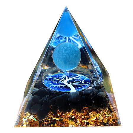 Orgonite Pyramid Resin Energy Generators PW-WG94568-07-1