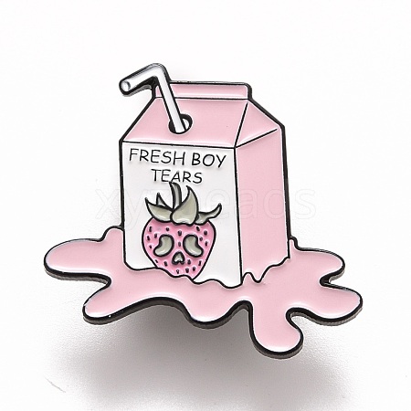 Word Fresh Boy Tears Enamel Pin JEWB-M023-21-1